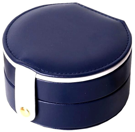 Cutie rotundă pentru sicriu, organizator de bijuterii
