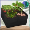 Set saci mare de 2 saci ghiveci pentru plantare legume 60x60x30 cm
