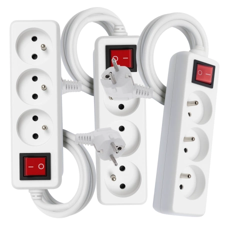 Prelungitor GRUNDIG 1,5 m, 3 prize, SET DE 3