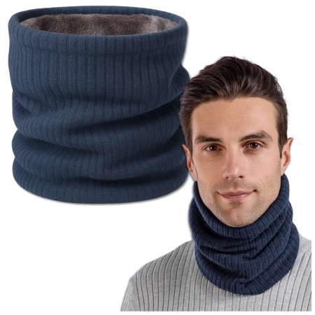 Eșarfă încălzitoare pentru gât de iarnă, eșarfă pentru bărbați și femei