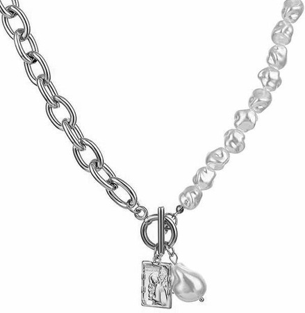 Colier choker Lanț de damă cu perle