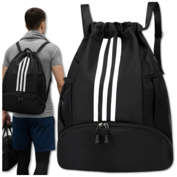 Rucsac sport cu șnur de strângere pentru antrenament la sală, geantă de sală