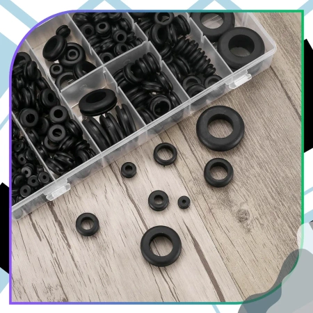 Dopuri de cauciuc, set de 200 de bucăți, dopuri pentru găuri tehnologice în caroserie