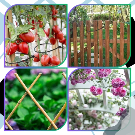 Set complet lanternă LED 6 buc + benzi de strângere 100 buc