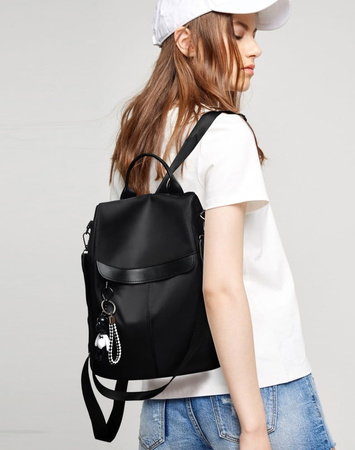 Rucsac urban dama, rucsac sport negru, incapator