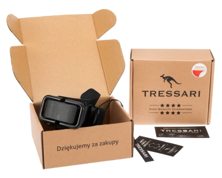 TRESSARI centura cu chingi catarama automata neagra tactica