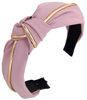 Turban lat cu nod de păr