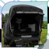 Cort portbagaj auto impermeabil pentru 2 persoane, negru