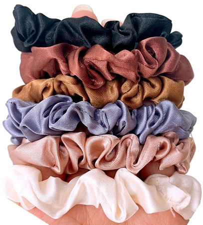 Set benzi de par si scrunchies, 6 bucati
