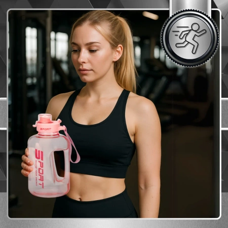 Sticla sport pentru alergat TRESSARI sticla 1700ml BPA FREE PC pentru apa