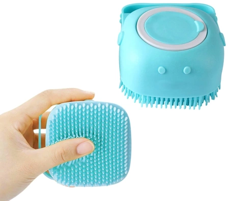 Gel de gel din silicon cu dozator albastru