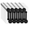 Autocolante decorative de securitate pentru borcane recipiente Hand made DIY 100buc.