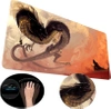 Mouse pad XXL colorat de birou, covoraș de joc dragon
