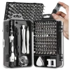 Set șurubelnițe de precizie 115 în 1 pentru electronice Bit CR-V TORX Șurubelnițe