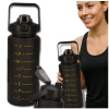 Sticla de 2000 ml, sticla de apa sport TRESSARI PC FREE BPA, solida