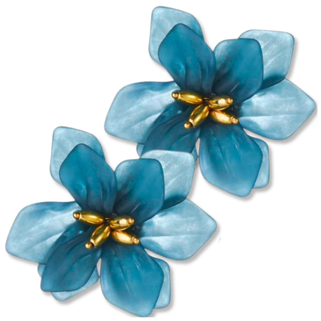 Cercei dama la moda flori boho retro floare