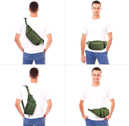 Husă mare cu toc tactic militar
