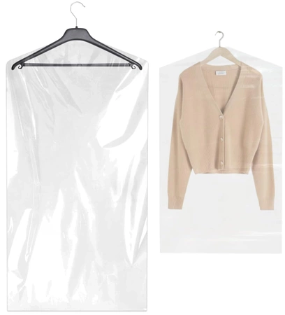 Set 2 piese huse haine, organizator dulap impermeabil