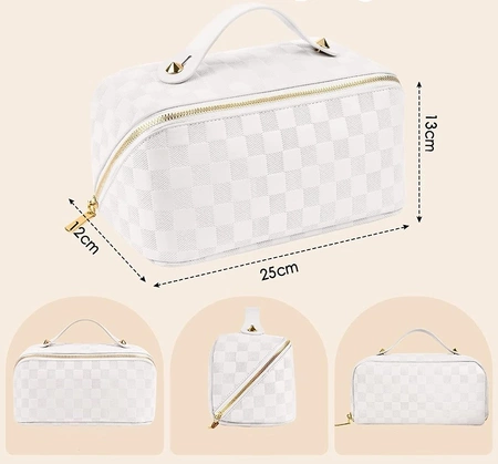 Organizator luminos, elegant din piele ecologică