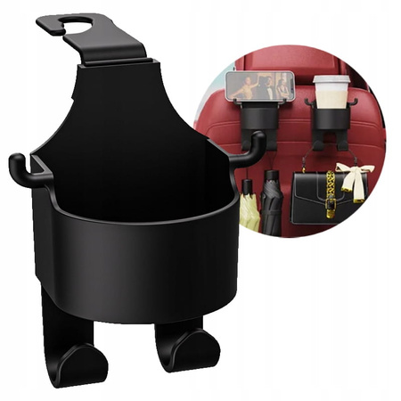 Suport pentru pahare si telefon, organizator geanta pentru pasager auto