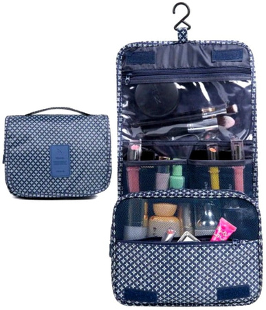 Organizator de pungi cosmetice suspendat cu carlig, pliabil