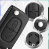 Husa cheie auto pentru telecomanda Peugeot 207 307 308 407 607