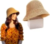 PĂLĂRIE DE PESCUIT CU GALEȚĂ Pălărie de paie și șapcă de plajă pentru femei