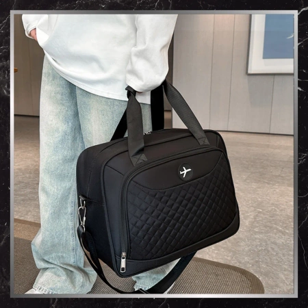 Geanta de voiaj business pentru bagaj de mana avion BAD&BAGS rezistenta la apa