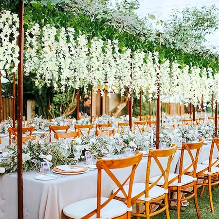 12 buc flori de glicine pentru agățat ghirlande