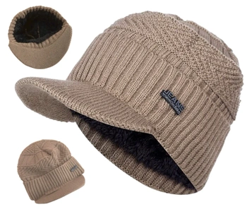 Şapcă de baseball unisex, caldă de iarnă, izolată