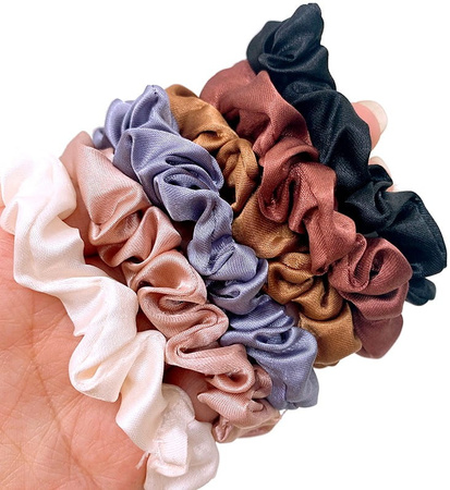 Set benzi de par si scrunchies, 6 bucati