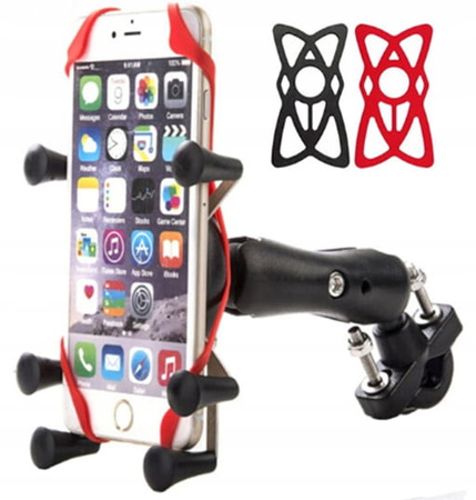 Suport telefon pentru motocicleta, model PRO, GRIP puternic