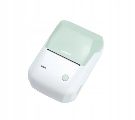 Autocolante pentru imprimantă termică Bluetooth NIIMBOT B1 Verde și alb Nou + rolă