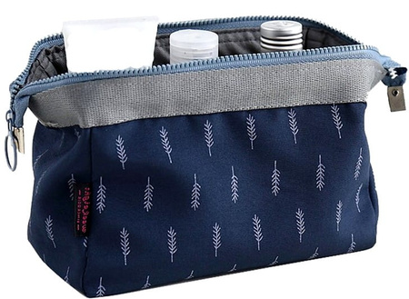 Organizator mic pentru cosmetice, geantă pentru cosmetice bleumarin