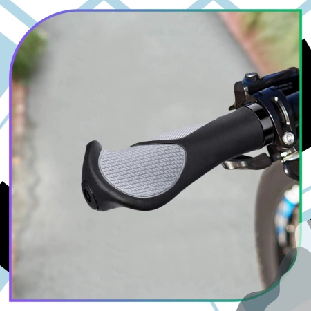 Mânere ergonomice pentru ghidonul bicicletei