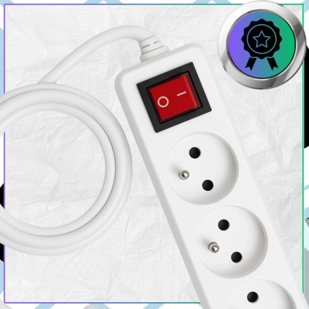 Prelungitor 3 prize GRUNDIG 1,5 m cu întrerupător