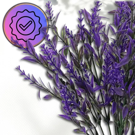 Flori artificiale violet 12buc lavandă buchet decorativ