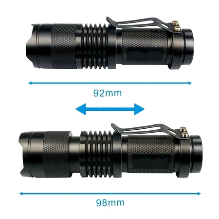 Mini detector UV detector lanternă din aluminiu rezistent la apă