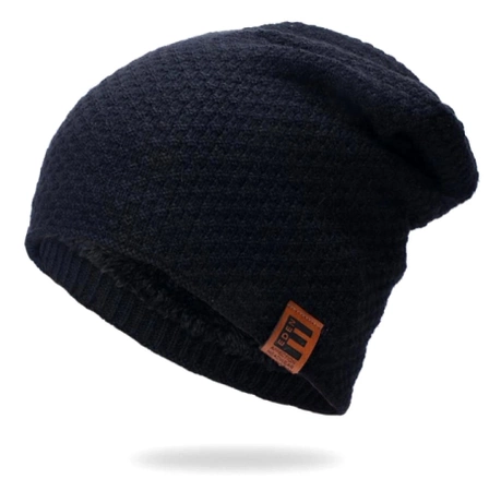 Pălărie unisex, caldă de iarnă, izolată, cu blană