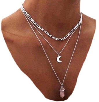 Colier Long Moon Choker de damă