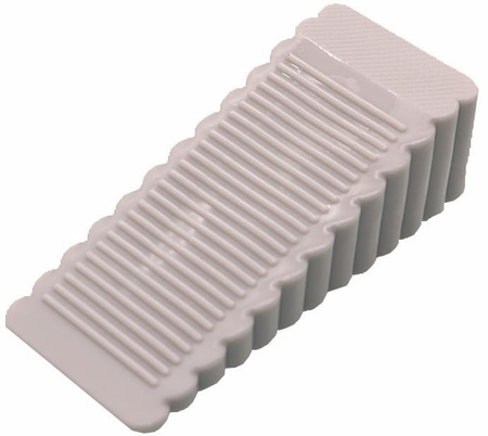 Încuietoare pentru ușă cu pană din plastic, gri