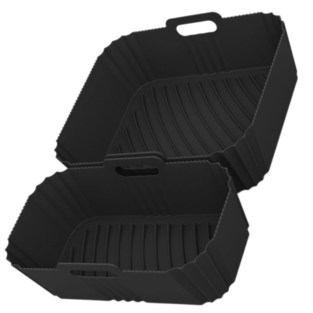 Inserție reutilizabilă din silicon pentru friteuza cu aer, formă de copt 2 buc.