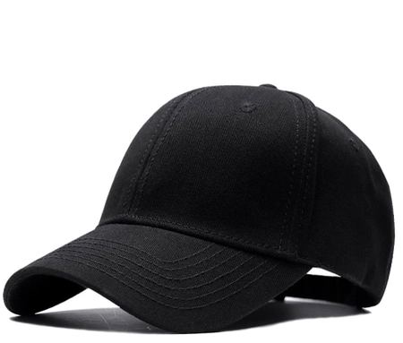 Șapcă clasică de baseball neagră