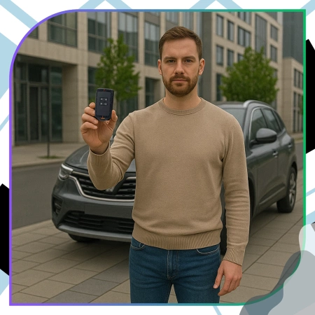Husă din silicon pentru cheie Renault Dacia