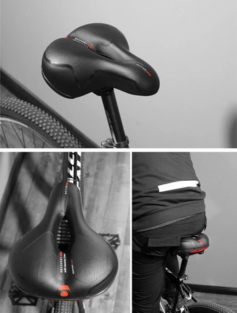 Șa de biciclete confortabil impermeabil scaun de biciclete