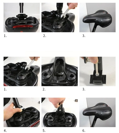 Scaun universal pentru biciclete scaun confortabil impermeabil