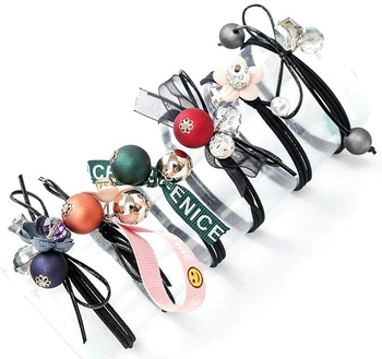 Benzi de cauciuc Set benzi de cauciuc, benzi de par, 6 bucati