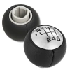 Peugeot 307 308 3008 407 5008 807 buton schimbator piele neagra