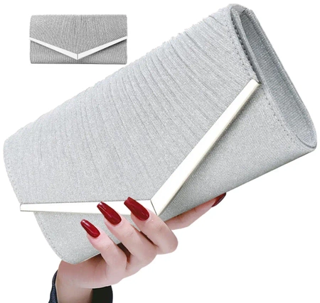 Geanta de seara de dama eleganta din brocart