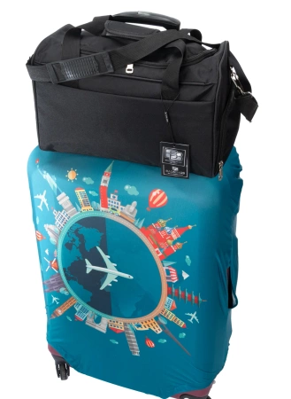 Geanta de voiaj business pentru bagaj de mana avion BAD&BAGS neagra